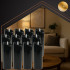 LED sveces 12 gabali 15cm Ruhhy 26382
