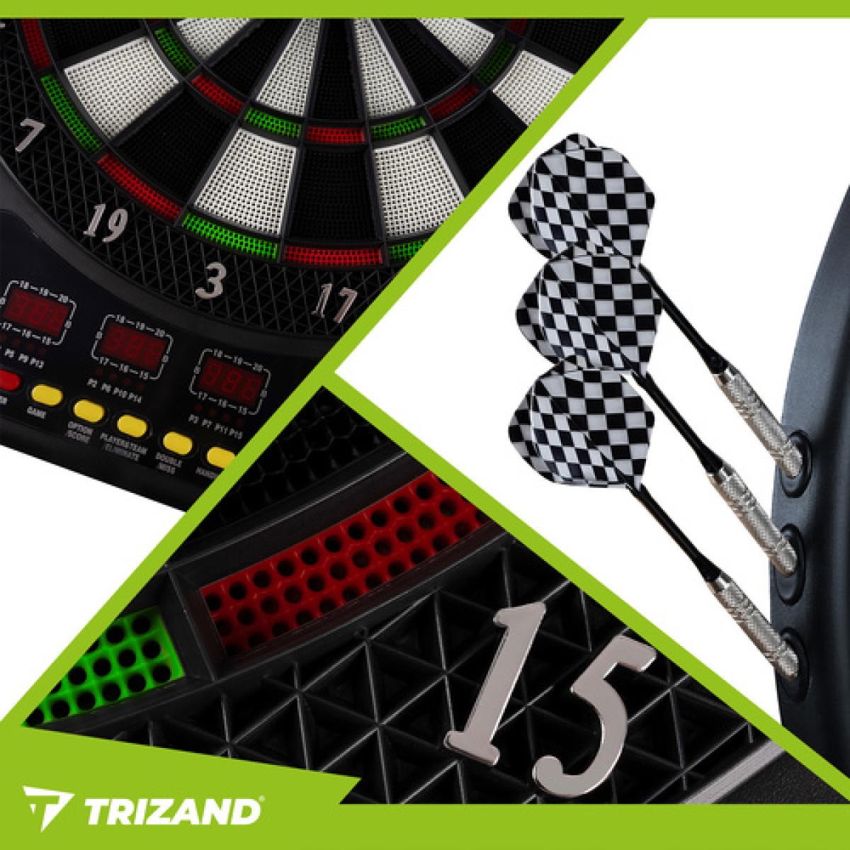 Trizand 26307 elektroninė smiginio lenta