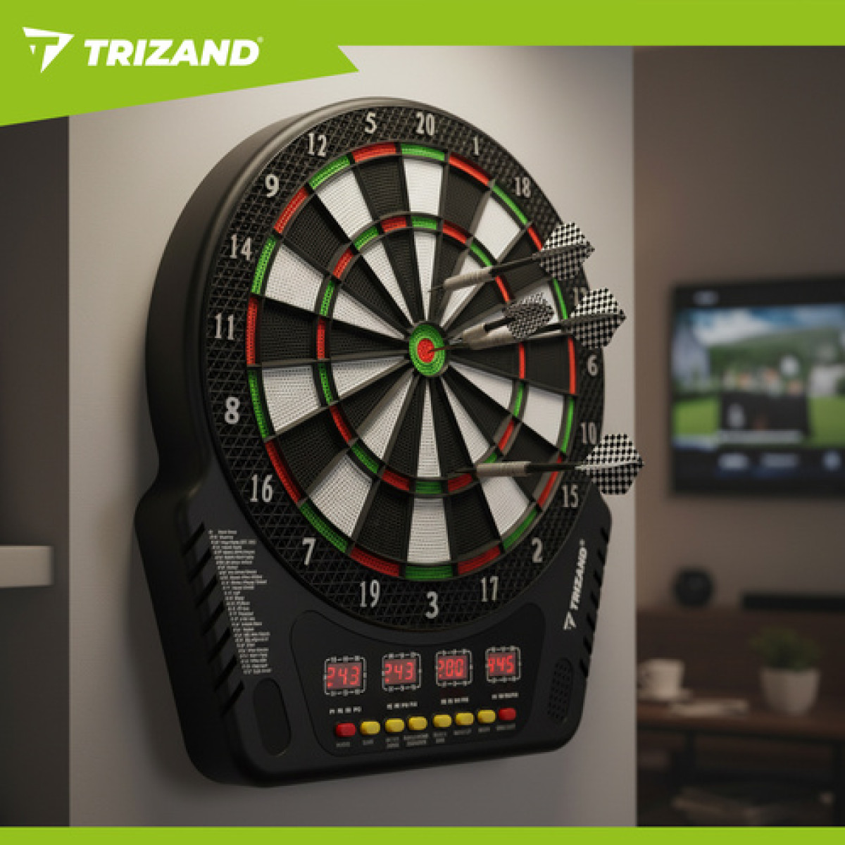 Trizand 26307 elektroninė smiginio lenta