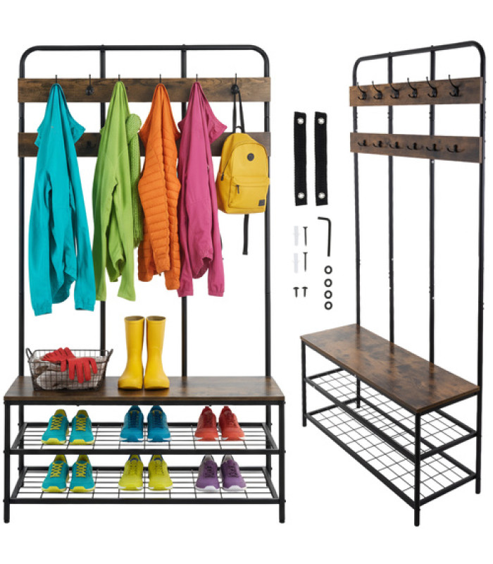 Stāvošā plaukts ar pakaramo 182cm Ruhhy 27036