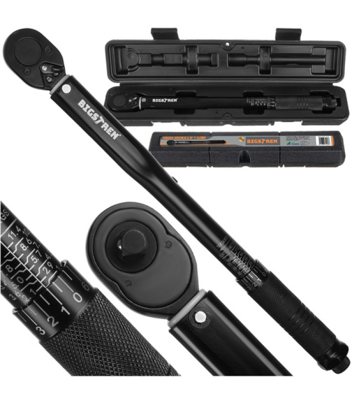 Sukimo momento raktas 3/8 7-112 Nm Bigstret 26079