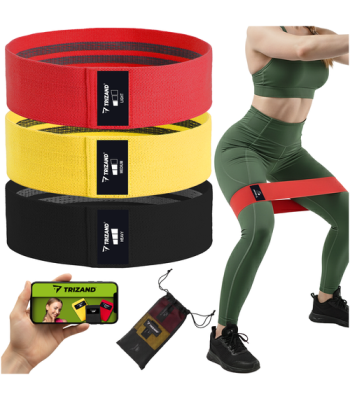 Pretestības gumiju komplekts Trizand, 3 gab., 8–31 kg, 25878