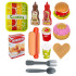 Ātrās pārtikas rotaļu komplekts Iso Trade