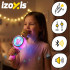 Bezvadu bērnu karaoke mikrofons ar skaļruni, rozā, Izoxis 27048
