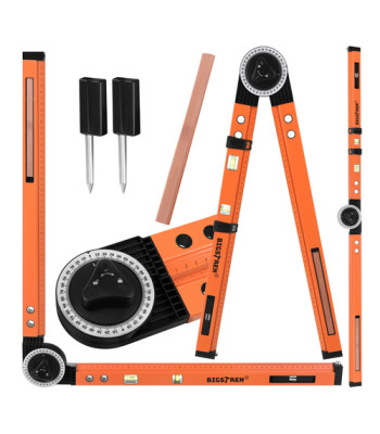 Regulējams leņķmērs 3 vienā – Bigstren 27309, 500 mm
