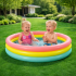 bērnu piepūšamais baseins intex 57412np 114 x 25 cm varavīksnes krāsās