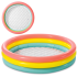 bērnu piepūšamais baseins intex 57412np 114 x 25 cm varavīksnes krāsās