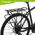 trizand velosipēda bagāžnieks 38 x 13,5 x 35 cm