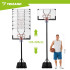 trizand regulējams brīvi stāvošs mobilais basketbola grozs 305 cm