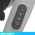 bezvadu kakla masieris isomedix shiatsu 22,2 w ar sildīšanu, led un usb-c