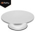 Rotējoša metāla kūku plate Ruhhy no nerūsējošā tērauda kūkām un tortēm, 20 kg, 30 cm