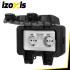 izoxis dubultā āra kontaktligzda ip66 230–250 v 16 a 16,8 x 11 x 9,6 cm