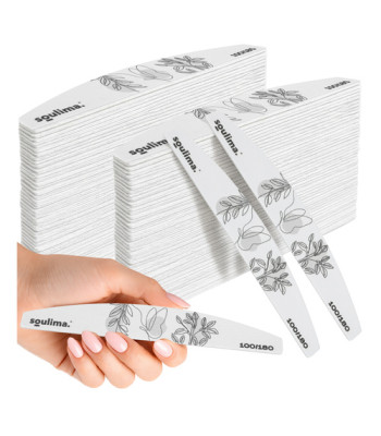 Nagu vīles slim – laiviņas forma, zebra, Soulima, 100 gab.