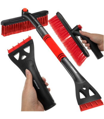 Teleskopisks Premium ledus skrāpis un sniega birste automašīnai Xtrobb 24821 12 x 80 - 95 cm