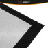 magnētiska durvju moskītu tīkla aizkars repest 100x210 cm melns