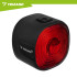 trizand sarkanais aizmugurējais velosipēda lukturis led usb-c ip66