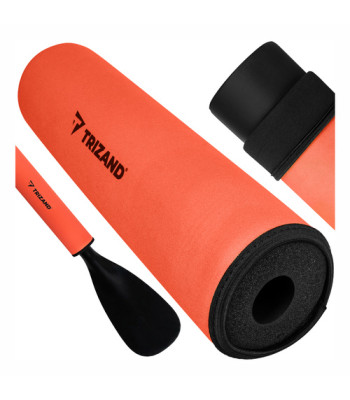 Peldpludiņš SUP airim, kajakam un dēlim, oranžs Trizand 30 cm
