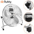 grīdas ventilators ruhhy 50 cm 130 w metāla