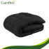 gardlov stepēts spilvens dārza zviļņiem 180x56x9 cm melns