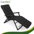 gardlov stepēts spilvens dārza zviļņiem 180x56x9 cm melns