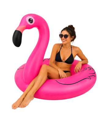 Piepūšams flamingo peldriņķis Trizand 102 cm