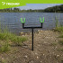 makšķeru balstu uzgaļi trizand, 2 komplekti