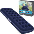 vienvietīgs velūra piepūšamais matracis bestway 67000 185x76x22 cm
