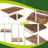 Stāvošs puķu statīvs Gardlov 120cm