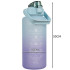 Motivējoša ūdens pudele – bidons, Trizand 24496, 2 l