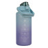 Motivējoša ūdens pudele – bidons, Trizand 24496, 2 l