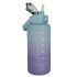 Motivējoša ūdens pudele – bidons, Trizand 24496, 2 l