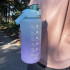 Motivējoša ūdens pudele – bidons, Trizand 24496, 2 l
