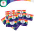 Holi spalvų miltelių rinkinys 10 x 100 g Holi Cow 27334