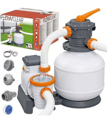 Smilšu sūknis baseinam – BESTWAY 58499, 7571 l/h