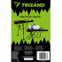 Velosipēda bagāžnieks uz sēdekļa stutes TRIZAND 55 x 14,5 cm