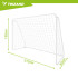 Metāla treniņu futbola vārti bērniem, XXL dāvana Trizand 213 x 150 x 90 cm