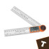 Elektroniskais leņķmērs Bigstren 26957 360° 200 mm
