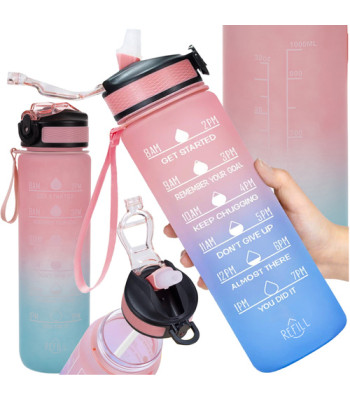 Motivācijas ūdens pudele – bidons Trizand 24497 1L