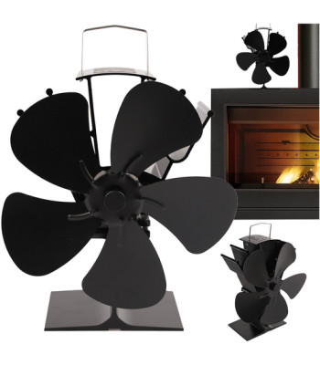 Kamīna ventilators ar 5 lāpstiņām, KAMINER 26206
