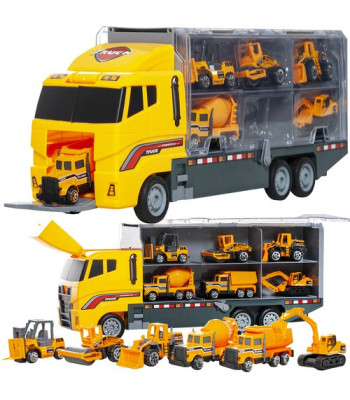 TIR kravas auto komplekts ar 6 automašīnām 22481
