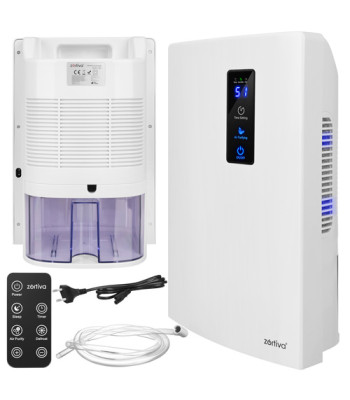 Gaisa sausinātājs, mitruma savācējs un gaisa attīrītājs 2-in-1 UV TiO2, 90 W, Zortiva līdz 30 m²
