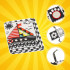 Sensorā grāmatiņa KRUZZEL – kontrastējoša rotaļlieta zīdaiņiem un jaundzimušajiem Kruzzel 26461 77 x 14 cm