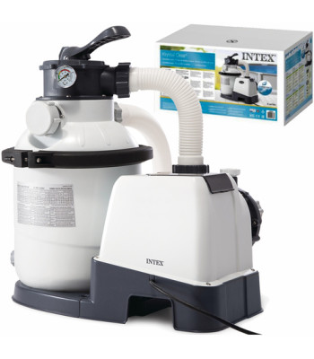 Smilšu filtrs peldbaseinam ar Hydro Aeration Technology, 5700 l/h, INTEX 26644