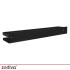 Melns vannas istabas plaukts Zortiva 50 x 6 x 10,5 cm