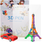 3D pildspalvas trafaretu grāmata Maaleo 22734, 40 raksti