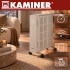 Elektriskais eļļas radiators, balts KAMINER Arvell 2500W, 11 ribas