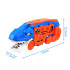 Dinozaura formas rotaļu autovedējs 5 vienā ar 6 automašīnām – T-Rex, 32 x 11,5 x 12,5 cm
