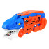 Dinozaura formas rotaļu autovedējs 5 vienā ar 6 automašīnām – T-Rex, 32 x 11,5 x 12,5 cm
