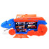 Dinozaura formas rotaļu autovedējs 5 vienā ar 6 automašīnām – T-Rex, 32 x 11,5 x 12,5 cm