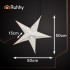 Ruhhy LED zvaigzne 3D, 60cm